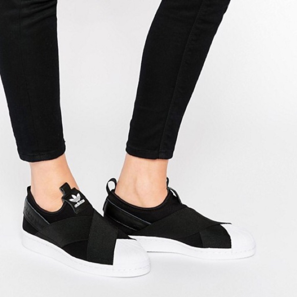 ADIDAS SUPERSTAR SLIP-ON SHOES